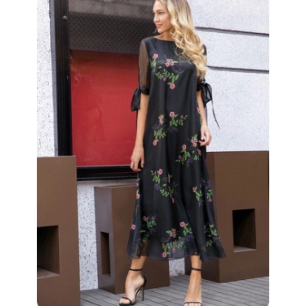 Floral maxi dress